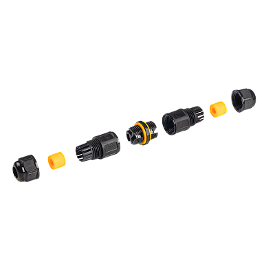 Кабельный коннектор PCC-I3-S 3x1.5 17.5A IP68 JAZZWAY
